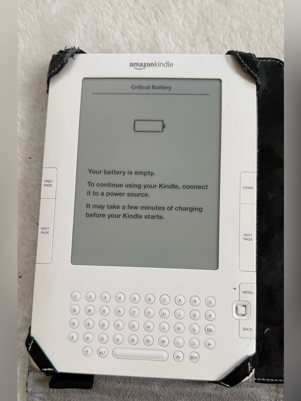 Amazon Kindle 2nd Generation 2GB (Need New Battery) No Return - Picture 4 of 7